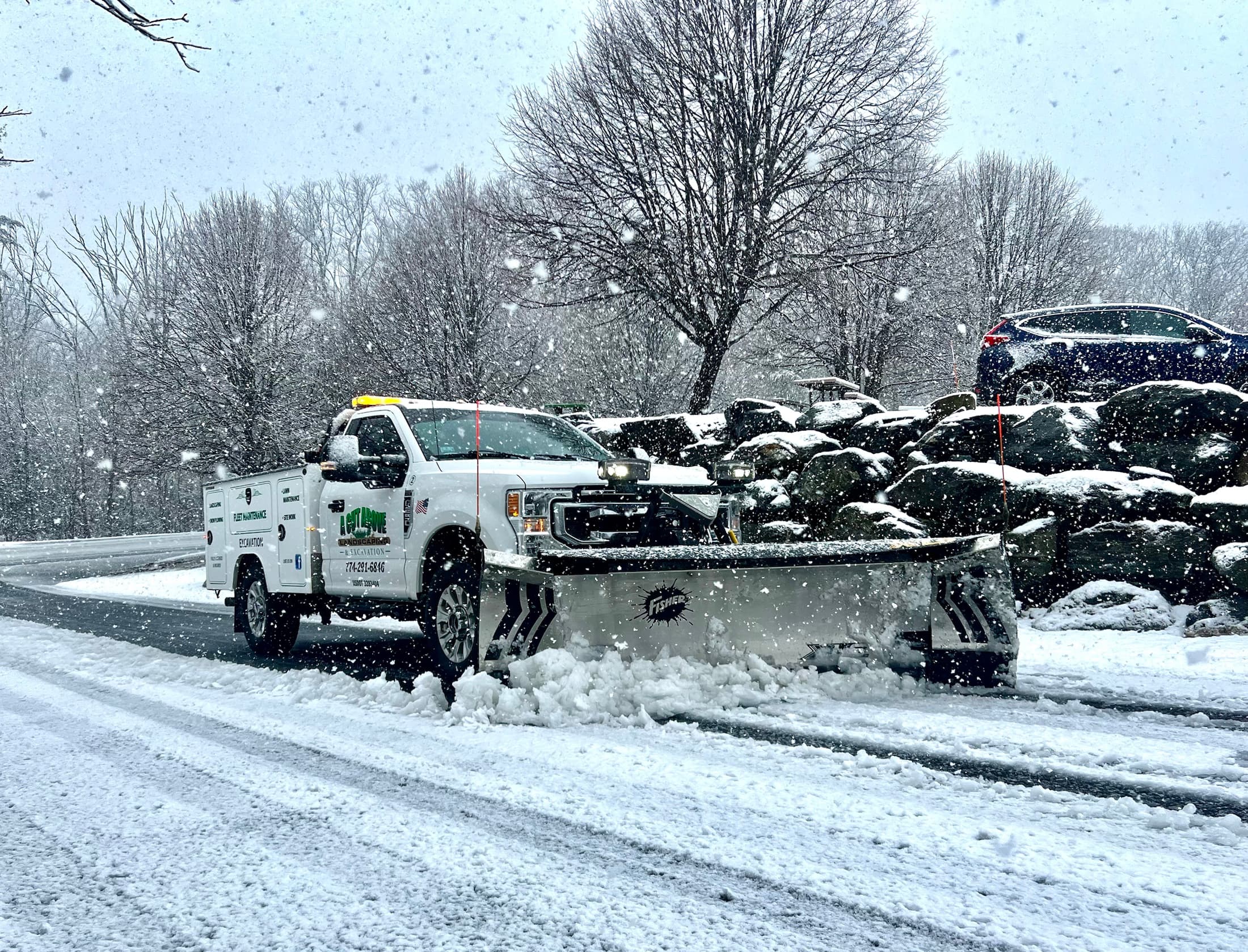 Snow & Ice Management project by A Cut Above